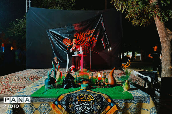 لالایی ناتمام خرابه شام؛ آباده در سوگ دردانه سیدالشهدا(ع)
