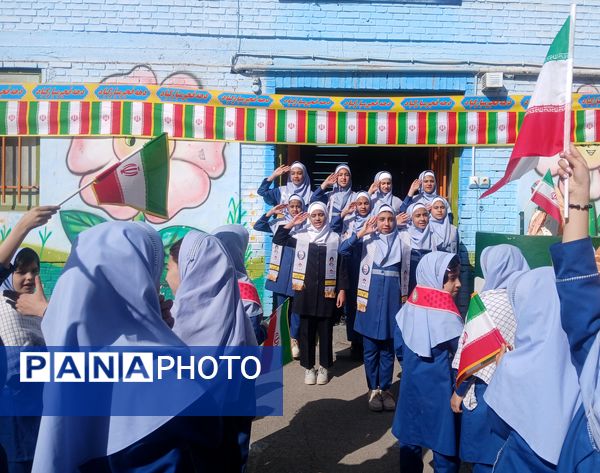 جشن نیمه شعبان در مدرسه دخترانه بنت الهدی صدر۲ 