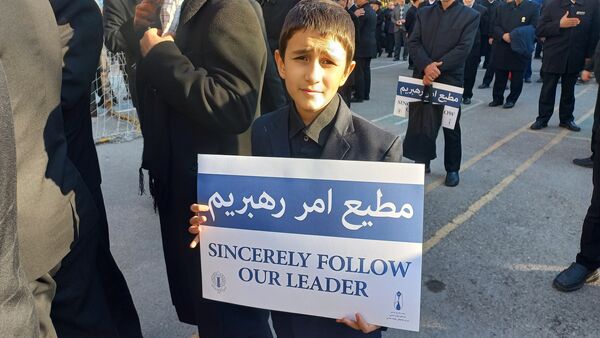 خروش امت حزب الله مشهد ۲۲ دی ماه