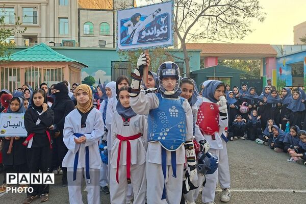 المپیاد ورزشی درون مدرسه ای در مدرسه دکتر حافظی ورامین
