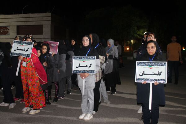 افتتاحیه بیست و چهارمین مسابقات ورزشی دانش‌آموزان استثنایی کشور در مشهد