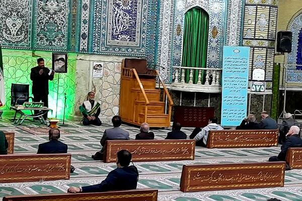 مراسم چهلم شهادت سید مقاومت و سردار نیلفروشان در شهرستان ورامین