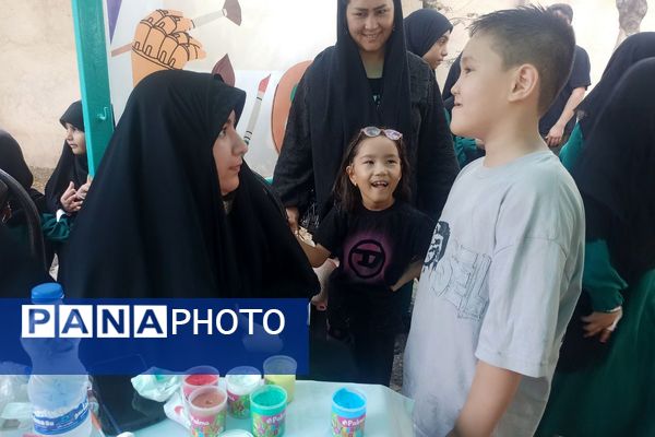 حضور کودکان و نوجوانان در راهپیمایی جاماندگان اربعین حسینی