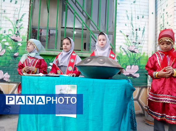 جشن روز ولادت حضرت زینب(س)  و روز پرستار در دبستان نیایش 1