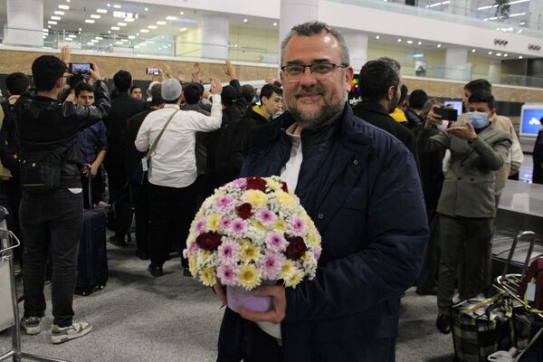 بازگشت حاجیان سازمان دانش‌آموزی از حج عمره 