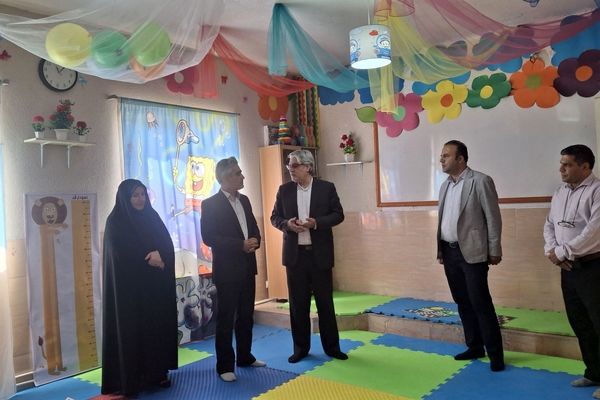 افتتاح اتاق بازی و یادگیری ویژه دانش آموزان در روستای چیچکلو اسلامشهر