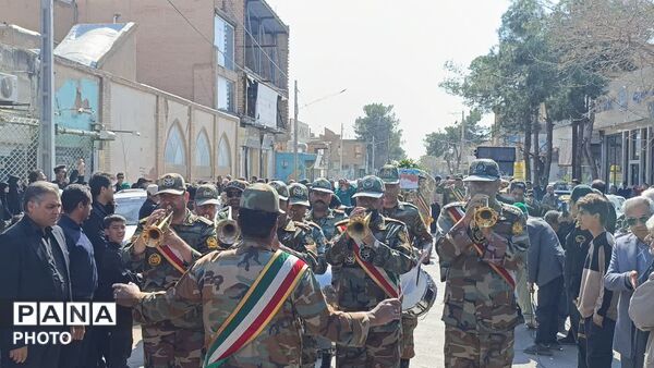 خلیل‌آباد میزبان پیکر شهید ناوگروه دوم سجاد عسکری