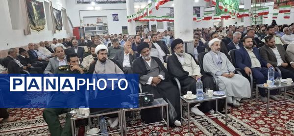 برگزاری یادواره شهدا در روستای نامن شهرستان داورزن