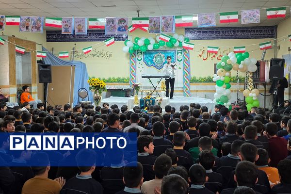 جشن میلاد با سعادت حضرت مهدی موعود(ع)در دبستان حاج همت بهارستان ۲
