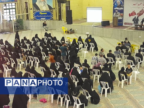 مراسم بدرقه و سلامت زوار اربعینی در قائمشهر