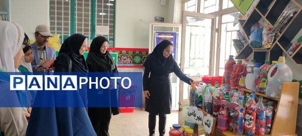 اجرای پویش «کاغذ، زباله نیست» در دبستان سما شهرستان شیروان