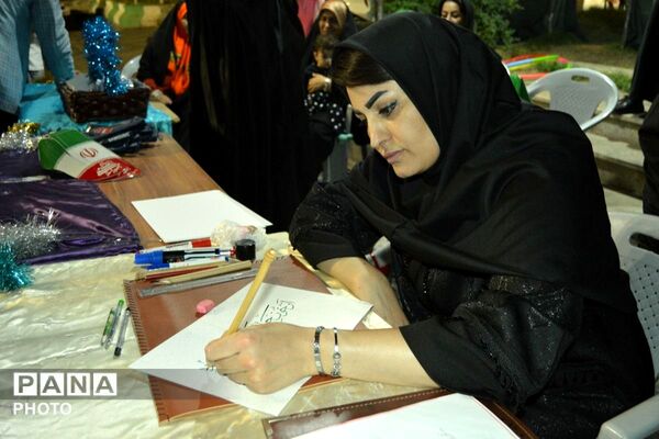 حضور فعال دانش‌آموزان دبستان شهید فهمیده در موکب شهدای دانش‌آموز ورامین