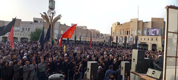بم در سوگ رئیس‌جمهور مردمی، جهادی و انقلابی 