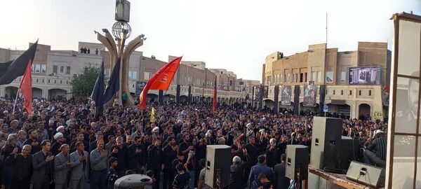 بم در سوگ رئیس‌جمهور مردمی، جهادی و انقلابی 