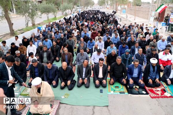تجلی عبودیت و بندگی در نماز عید فطر فهرج