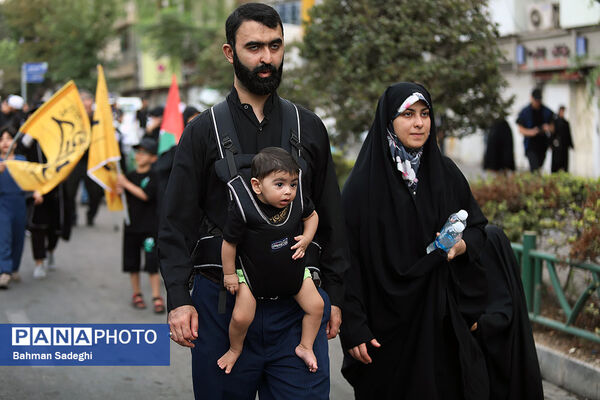 پیاده روی جاماندگان اربعین حسینی - تهران