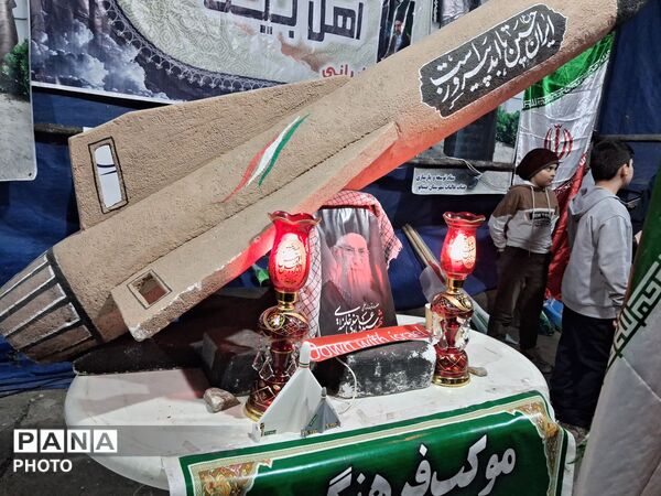  خدمات رسانی موکب ها در بلوار فضل نیشابور