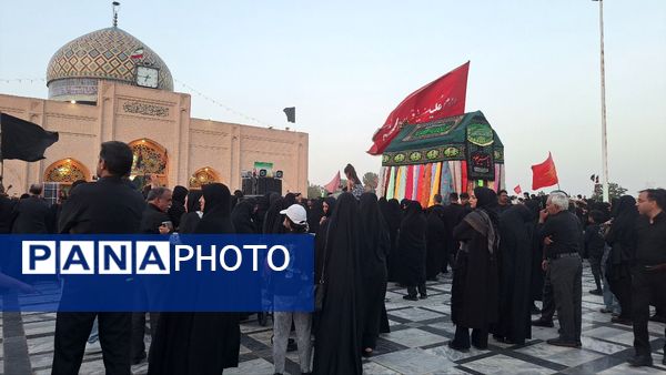 حضور گسترده هیئات مذهبی در بارگاه منور امام زاده محمد عابد 