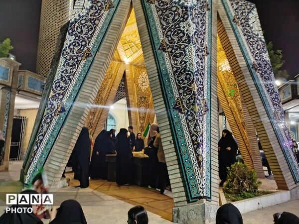 نود شب استقامت و پایداری مردم رجایی شهر کرج