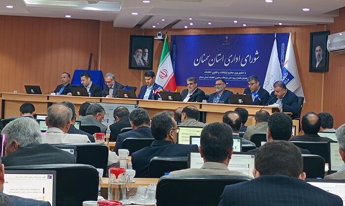 وزیر ارتباطات ۱۱۲ طرح را در حوزه فاوای سمنان افتتاح کرد