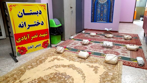  بازگشایی مدارس دردبستان دخترانه شهید نصرآبادی فیض آباد نیشابور