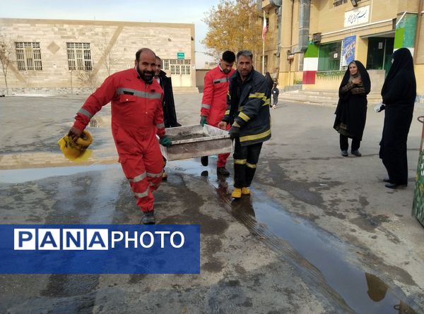 مانور سراسری زلزله در رضویه