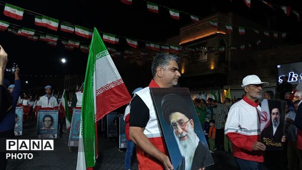مردمان قنات قنوت قناعت در حسینه بزرگ ایران حماسه آفریدند 