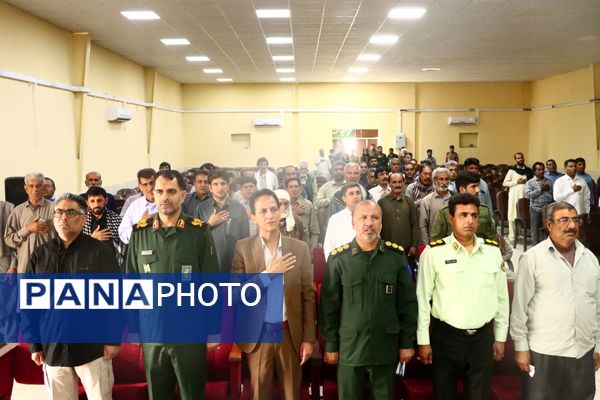 گردهمایی سران طوایف قلعه‌گنج در رزمایش بزرگ «فدائیان ولایت»