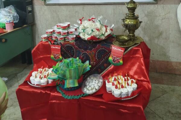 شور شب یلدا در مدارس رباط‌کریم