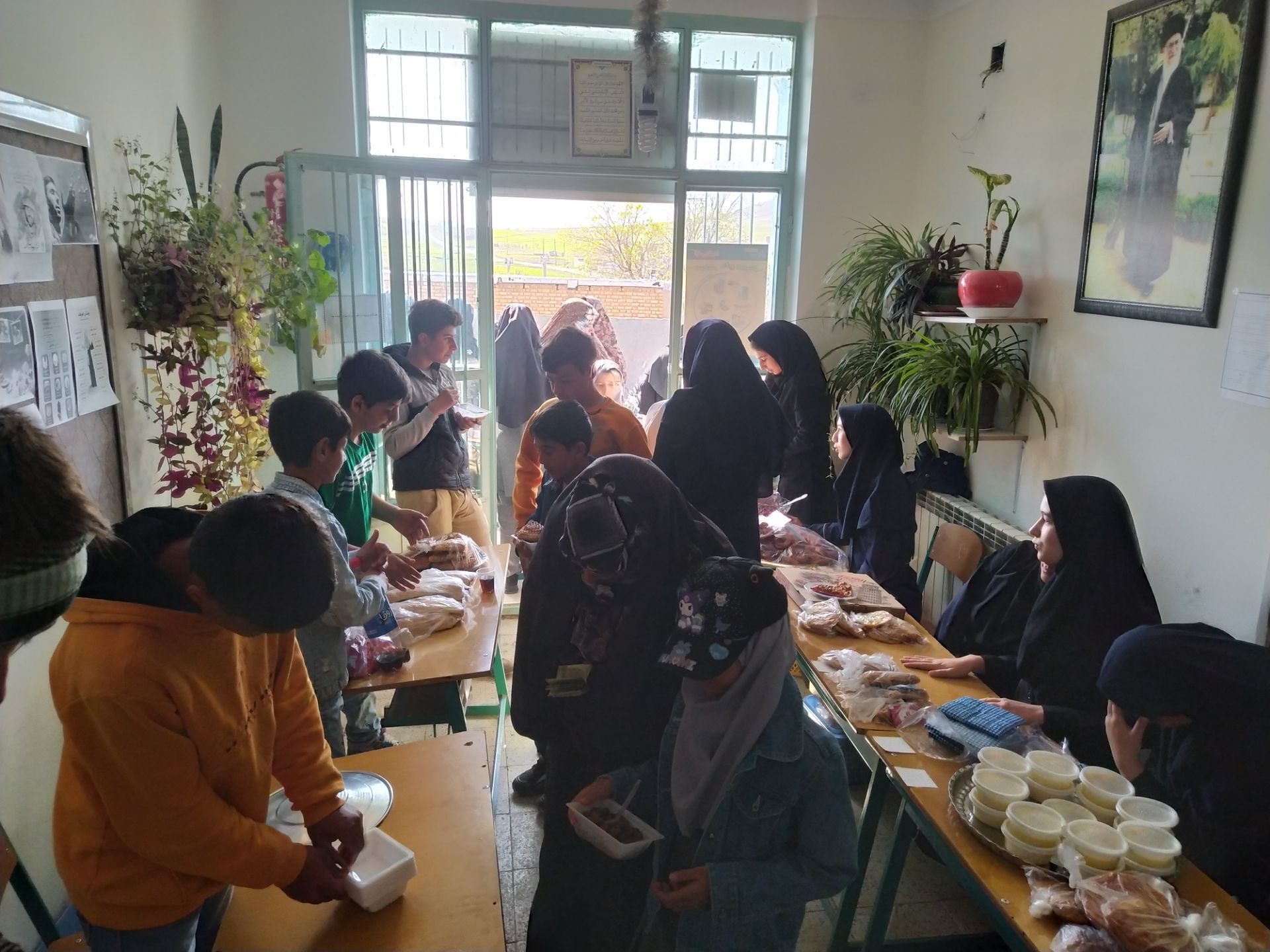 برگزاری بازارچه دانش‌آموزی در مدرسه امیرکبیر ایجرود