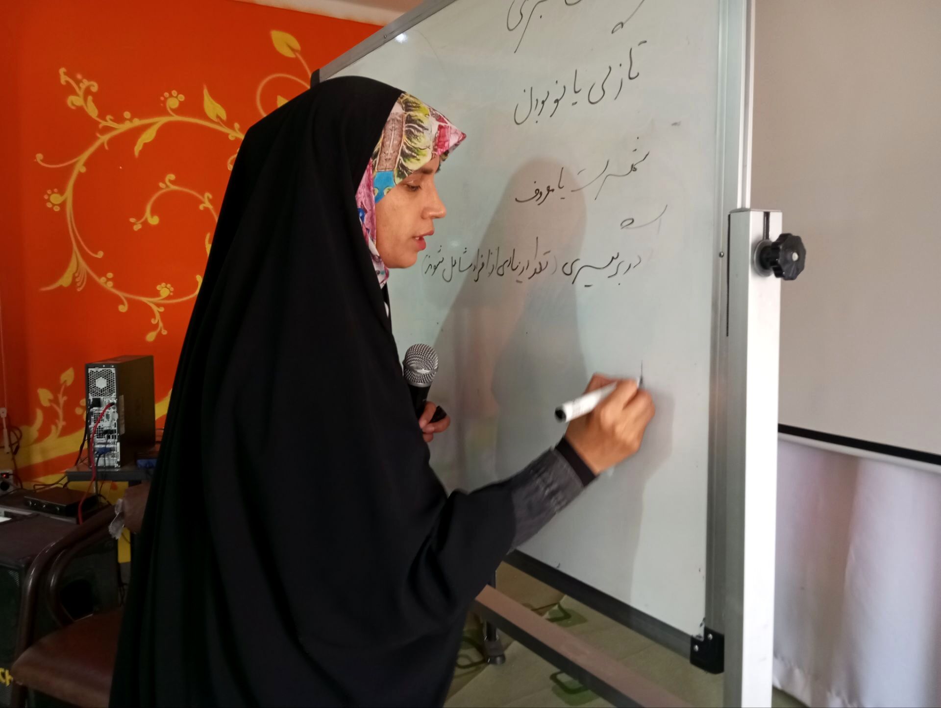 دومین  کارگاه آموزشی خبرنگاری در کانون مهر تابان