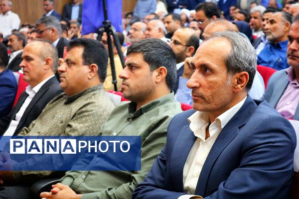 مراسم تکریم و معارفه فرماندار شهرستان لامرد