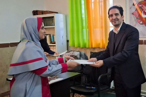 اختتامیه مسابقات شطرنج دختران بهارستان دو