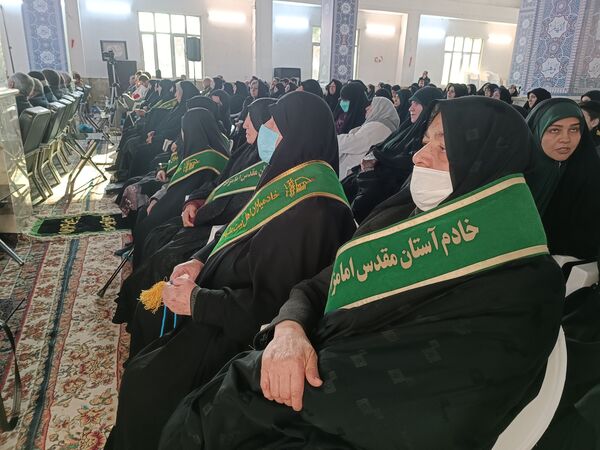 آیین گرامیداشت وفات حضرت ام البنین(س) و تکریم مادران و همسران شهدای شهرستان قدس