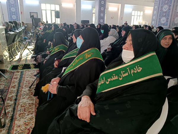 آیین گرامیداشت وفات حضرت ام البنین(س) و تکریم مادران و همسران شهدای شهرستان قدس