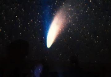 سفر سه‌بعدی دانش‌آموزان دبستان زینت باقری۲ به فضا