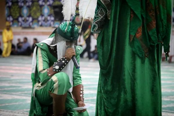 آیین تعزیه‌خوانی واقعه عاشورا در شهر اهرم تنگستان
