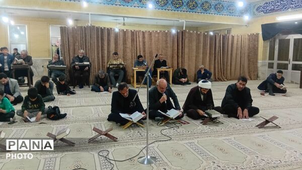 شب بیست و یکم ماه رمضان در مسجد جامع دستنا