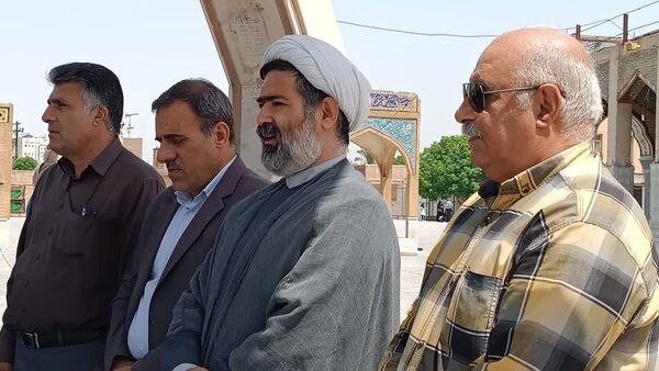 حضور فرهنگیان ناحیه ۲ اهواز در چهاردهمین دوره انتخابات ریاست جمهوری
