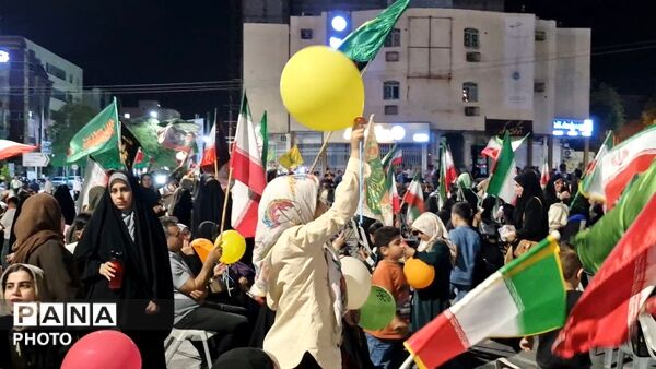 برگزاری جشن باشکوه عید غدیر خم در میدان امام حسین (ع) شهرستان جم