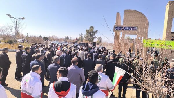 تجدید میثاق با شهدا در گناباد
