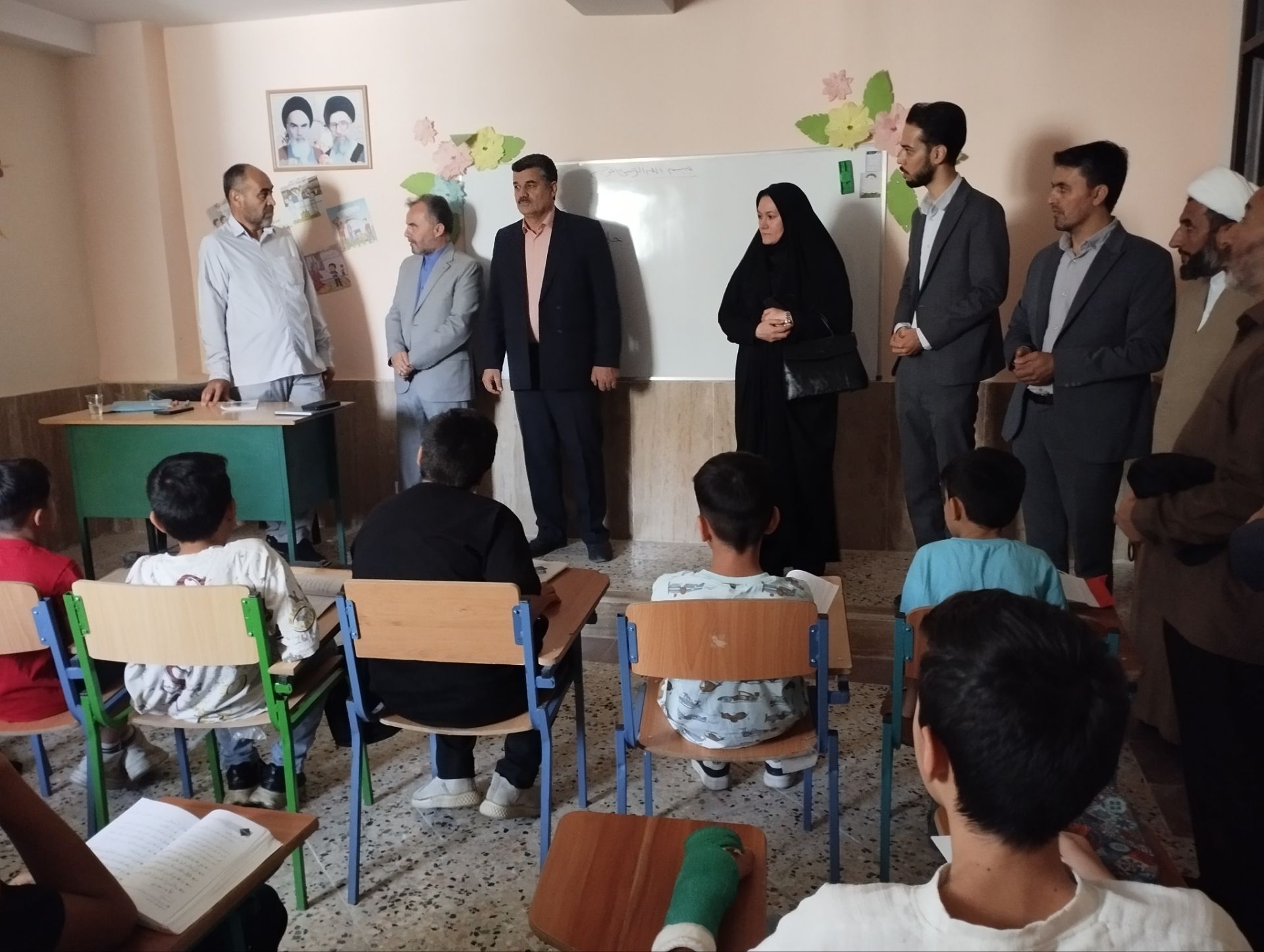 بازدید مدیرکل قرآن و عترت و نماز وزارت آموزش و پرورش از مدارس و دارالقرآن شیروان