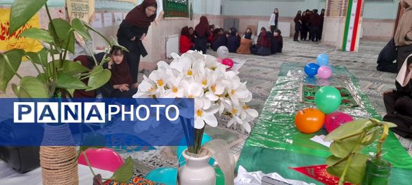 سفره مهدویت مدرسه شهدای اقتدار ناحیه 2 کرج