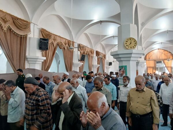 نماز عبادی سیاسی جمعه در شهرستان خلیل‌آباد
