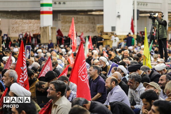 مراسم اربعین آقای شهید ایران در حرم حضرت معصومه(س)