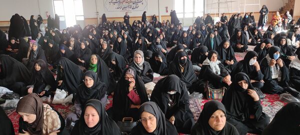 برگزاری همایش بزرگ بسیج در مصلی امام خامنه‌ای شیروان