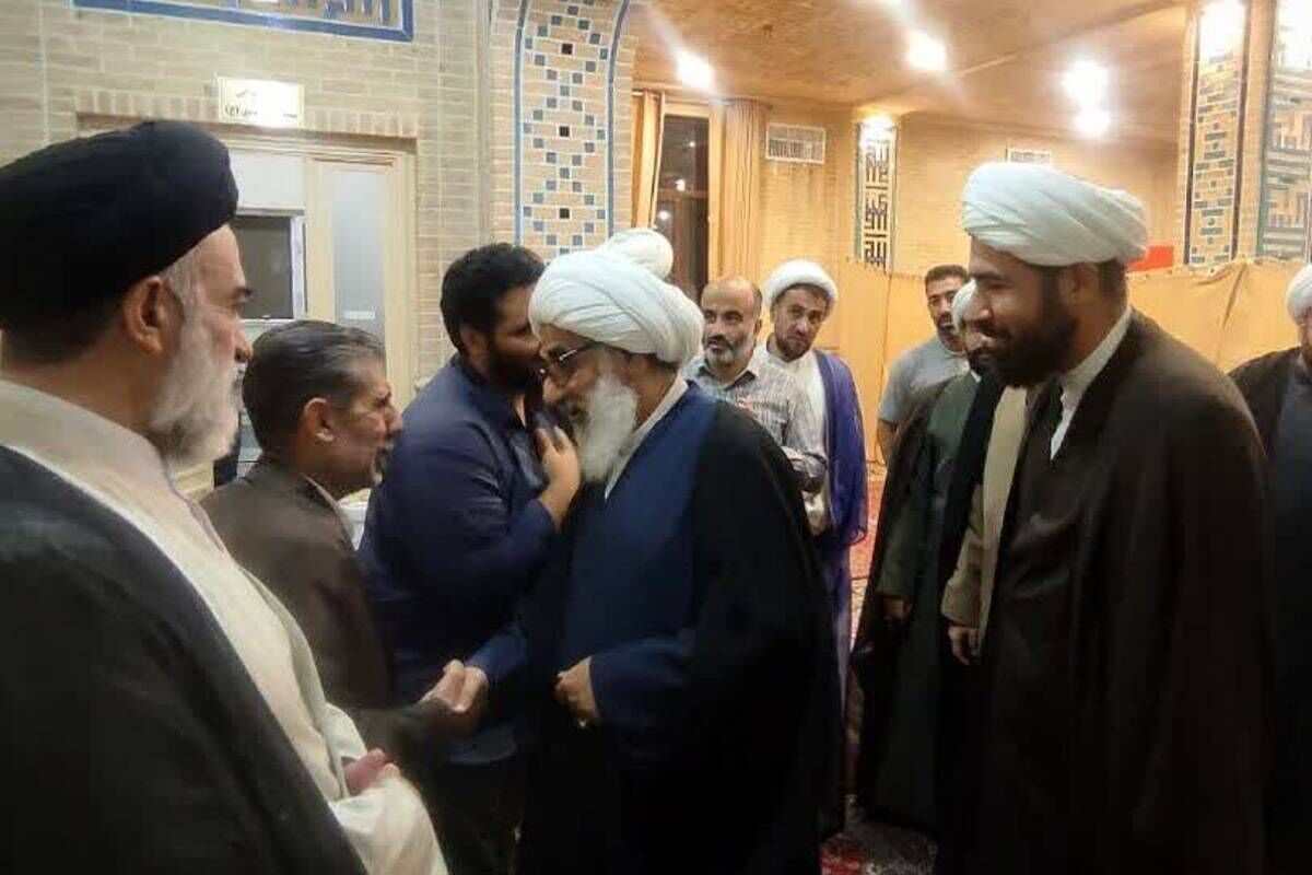 جلسه ماهانه علمای شهرستان ورامین در مسجد امام هادی (ع)