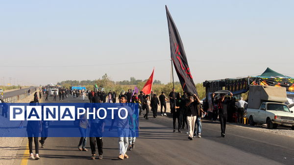 برپایی  موکب سازمان دانش‌آموزی در کرمان