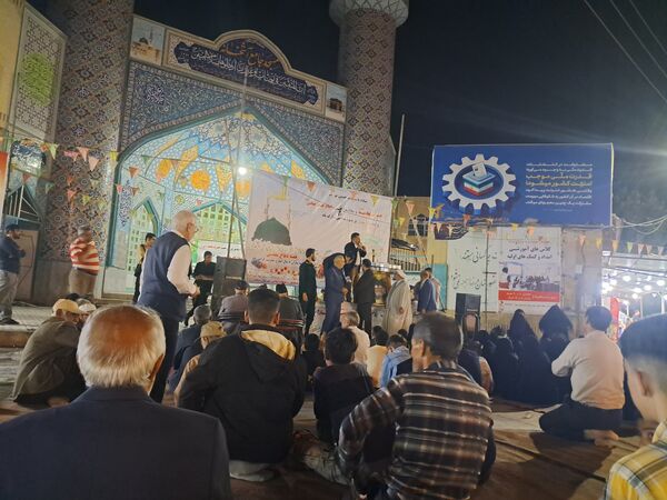 جشن ولادت پیامبر اکرم (ص) و امام جعفر صادق (ع) و گرامیداشت آغاز هفته دفاع مقدس در شهر آشخانه  