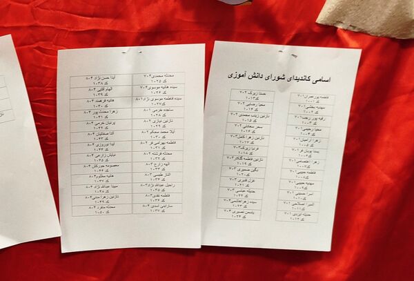 برگزاری انتخابات شورای دانش آموزی در کاشمر